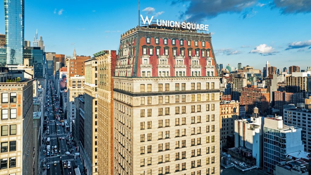 W Hotel Union Square Exterior