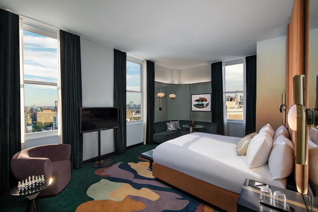 W Hotel Union Square King Corner Room